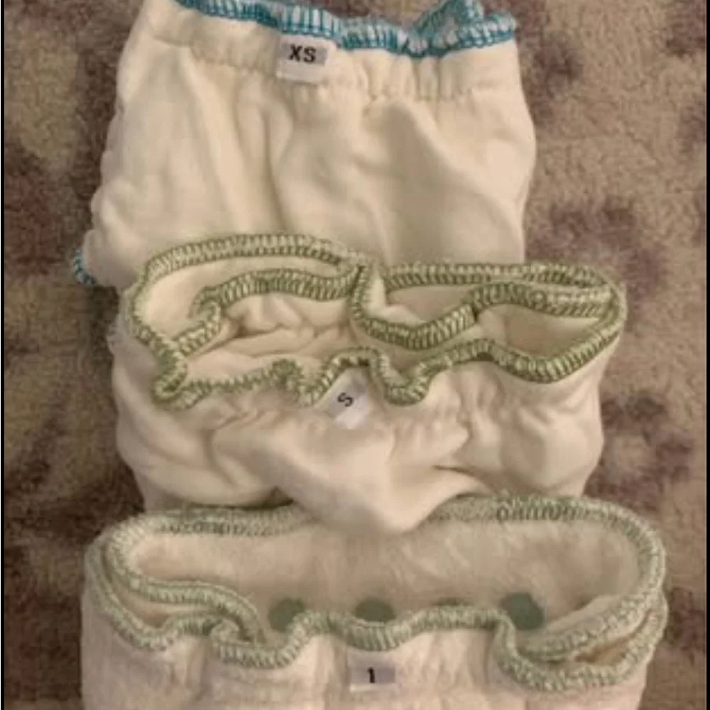 Sustainablebabyish bamboo fleece cloth diaper bundle